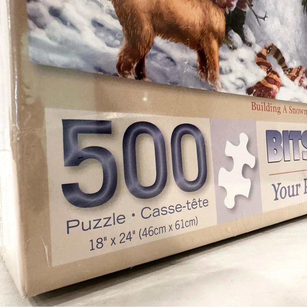 Bits and Pieces Snowman 500‎ Piece Jigsaw Puzzles Liz Goodrick Dillon 18